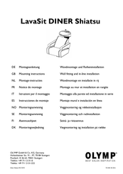 Olymp LavaSit DINER Shiatsu Instrucciones De Montaje