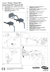 Invacare Aquatec Ocean Dual-VIP Instrucciones De Montaje