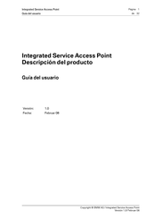 BMW Integrated Service Access Point Guia Del Usuario