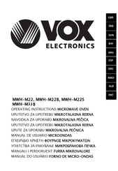 VOX electronics MWH-M22 Manual De Usuario