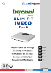dirna Bergstrom bycool green line SLIM FIT IVECO Euro 6 Instrucciones De Montaje