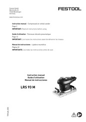 Festool LRS 93 M Manual De Instrucciones
