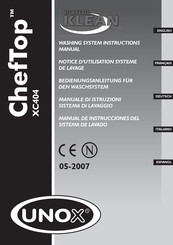 Unox ChefTop XC404 Manual De Instrucciones