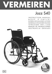 Vermeiren Jazz S40 Manual De Instrucciones