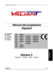 Valiant 550 CLASSIC Manual Del Propietário