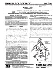 Ingersoll Rand Aro 611016 Manual Del Operario