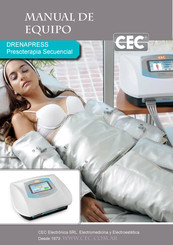 cec DRENAPRESS Manual De Equipo