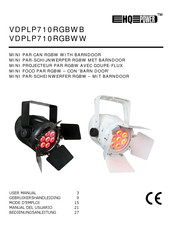 HQ-Power VDPLP710RGBWB Manual Del Usuario