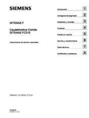 Siemens 7ME4631 Instrucciones De Servicio Resumidas