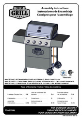 EXPERT GRILL 720-0789H Instrucciones De Montaje