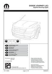 Mopar 82212170 Instrucciones De Montaje