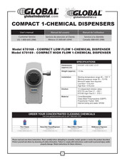 Global COMPACT LOW FLOW 1 Manual Del Usuario