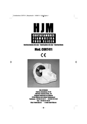 HJM CORT411 Instrucciones De Uso