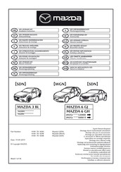 Mazda 4100-78-828A Instrucciones De Montaje