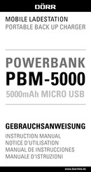 Dörr PBM-5000 Manual De Instrucciones