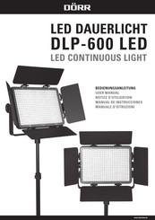 Dörr DLP-600 LED Manual De Instrucciones