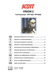 SCOTT HEALTH & SAFETY RFF4000 Instrucciones De Funcionamiento