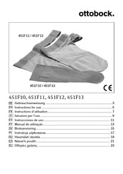 Ottobock 451F13 Instrucciones De Uso