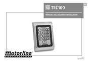 Motorline professional TEC100 Manual Del Usuario