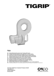 Tigrip TCU Instrucciones De Servicio