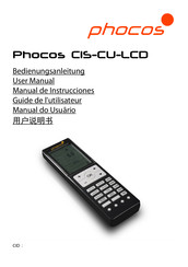 Phocos CIS-CU-LCD Manual De Instrucciones