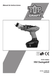 Top Craft TDTD-1800K2 Manual De Instrucciones