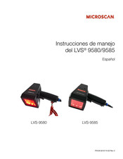 Microscan LVS-9580 Instrucciones De Manejo