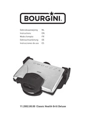 Bourgini 11.2002.00.00 Instrucciones De Uso