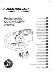 Campingaz QUICKPUMP 230Vac Instrucciones De Uso