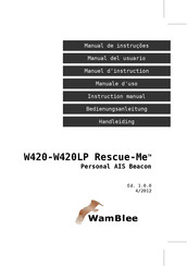 WamBlee Rescue-Me W420 Manual Del Usuario