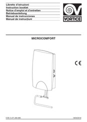 Vortice MICROCOMFORT Manual De Instrucciones