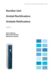 WEG UR110811T6 Manual Del Usuario