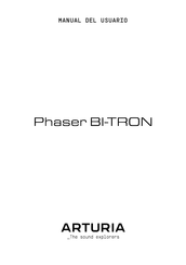 Arturia Phaser BI-TRON Manual Del Usuario