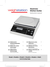 Weighstation F177 Manual De Instrucciones