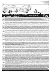 ECS Electronics MT-131-DH Instrucciones De Montaje