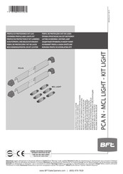 BFT PCA N Instrucciones De Uso Y De Instalacion