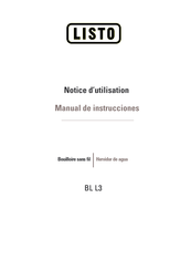 Listo BL L3 Manual De Instrucciones