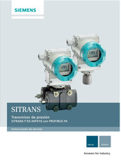 Siemens SITRANS P DS III Instrucciones De Servicio