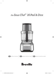Breville the Sous Chef 16 Peel & Dice Manual De Instrucciones
