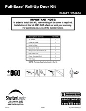 ShelterLogic 00800 Manual De Instrucciones