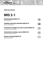 Flowserve GESTRA NRS 2-1 Instrucciones De Montaje