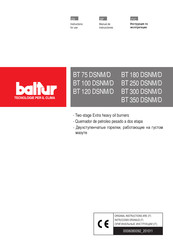 baltur BT 120 DSNM/D Manual De Instrucciones