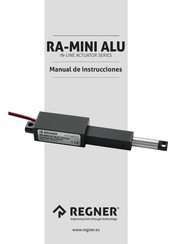 Regner RA-MINI ALU Serie Manual De Instrucciones