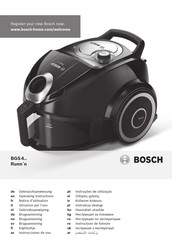 Bosch Runn'n BGS4SIL73A Instrucciones De Uso