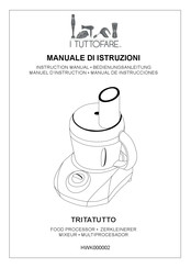 Kasanova I TUTTOFARE HWK000002 Manual De Instrucciones