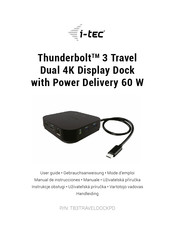 i-tec TB3TRAVELDOCKPD Manual De Instrucciones