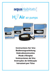 aquaHabitats H2Air 60 Instrucciones De Uso