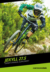 Cannondale Jekyll 27.5 Manual Del Propietário