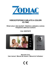 Melchioni Zodiac VC-7INC Manual Del Usuario