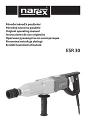 Narex ESR 30 Instrucciones De Uso